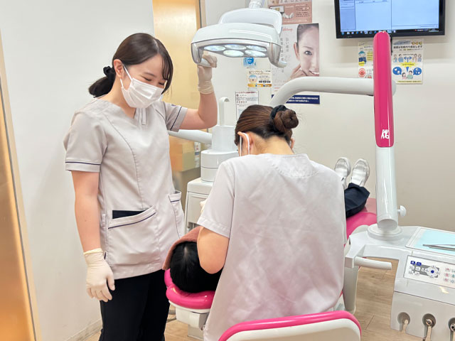 虫歯や歯周病などの一般治療にも対応